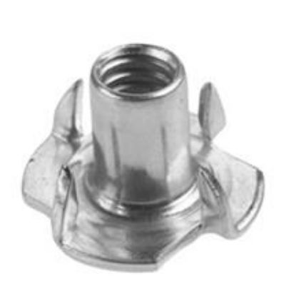 Picture of 1/2-13X3/8  / 4 Prong Tnuts / Plain