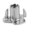 Picture of 8-32X7/16 / 3 Prong Tnuts / Plain