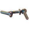 Picture of 8 - 32 X 5/8 Machine Screw Binder Undercut Slotted Zinc Cr+3