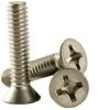 Picture of 6 - 32 X 1/2" Machine Screw Flat Head Phillips Zinc Cr+3