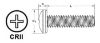 Picture of 5/16 - 18 X 3/4 Stainless Steel 18-8 (Inch) Philips Pan Head Machine Screw