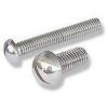 Picture of 8 - 32 X 5/16 Machine Screw Round Head Slotted Zinc Cr+3