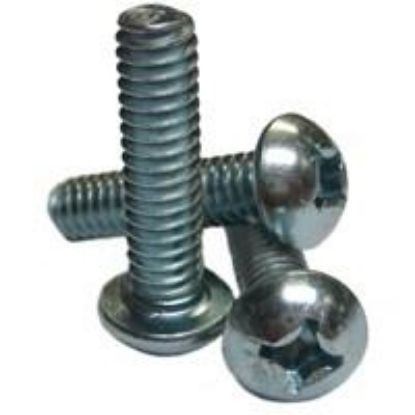 Picture of 1/4 - 20 X 1 3/4 Machine Screw Round Head Phillips Zinc Cr+3