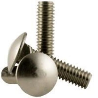 Picture of 1/2" - 13 X 2 1/4" Stainless Steel 18-8 (Inch) Carriage Bolts