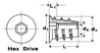 Picture of Type D Insert Nut 1/4-20 x 25mm Zinc