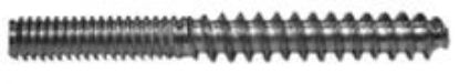 Picture of Hanger Bolt 5/16-18X3 Fully Threaded Stainless Steel