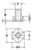 Picture of Tnut Hpr Feed 1/4-20X5/16 4Phpdb 2B Fit Plain