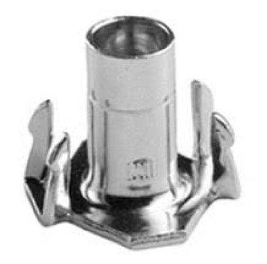 Picture of Tnut Hopper Feed 1/4-20X9/16 Hp Counterbore crimp Lock Plain