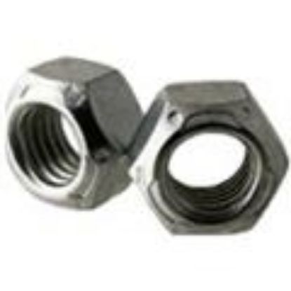 Picture of 3/4 - 16 Gr.C All Metal Cone Locknut Zinc/Wax CR+3
