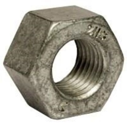 Picture of 1 - 8 A563-A Heavy Hex Nut Plain