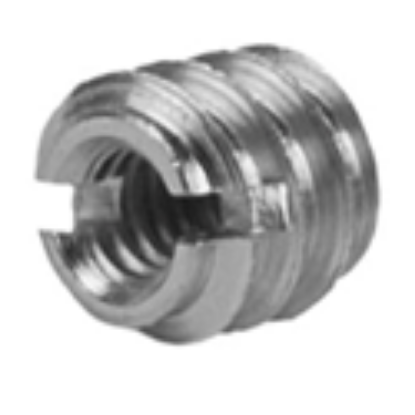 Picture of Steel Insert 1/4-20X15MM Slt Drive No Lead Zinc