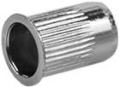 Picture of Rivet Nut 1/4-20 x 0.580 Countersunk Head w/ Serrations, Zinc Dichromate