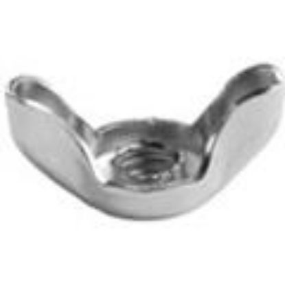 Picture of #6 - 32 Type D , Style 1 Wing Nut Zinc Cr+3