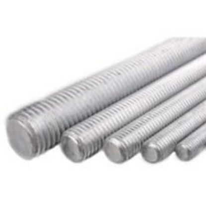 Picture of 1 1/2" - 6 X 10'  A307-A All Thread Rods Zinc Cr+3