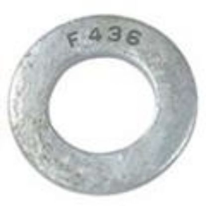 Picture of 1 1/4"X 2 1/2" F436 Structural Flat Washers Medium Carbon Pl